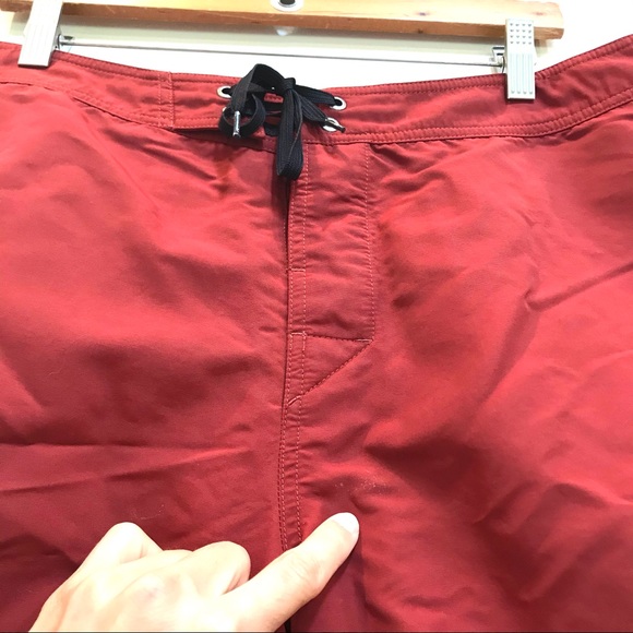 Patagonia Burnt Sienna Swim Trunks (36) - Picture 6 of 10